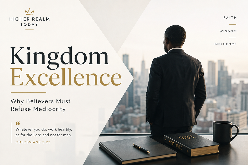 Kingdom excellence and mindset